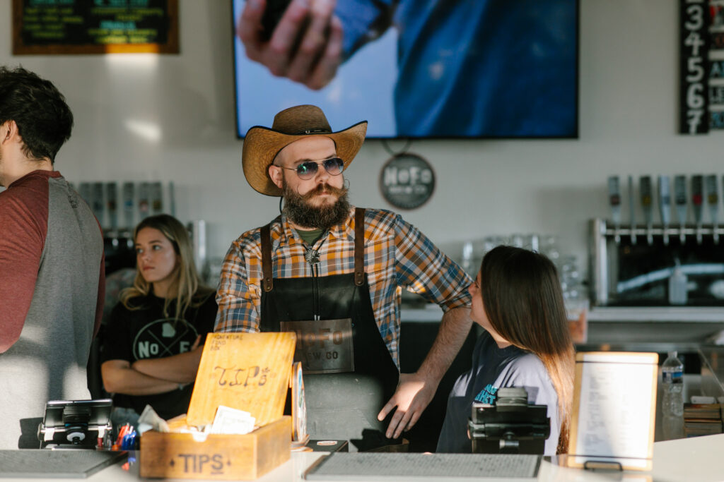 John Bartending