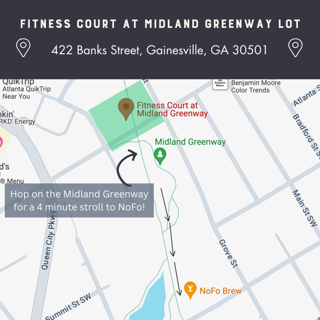 Fitness Court parking lot map